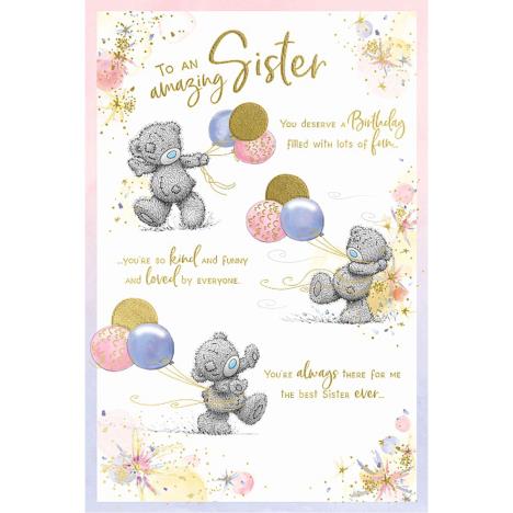 Amazing Sister Me to You Bear Birthday Card £3.59